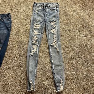 American eagle high waisted jeans
